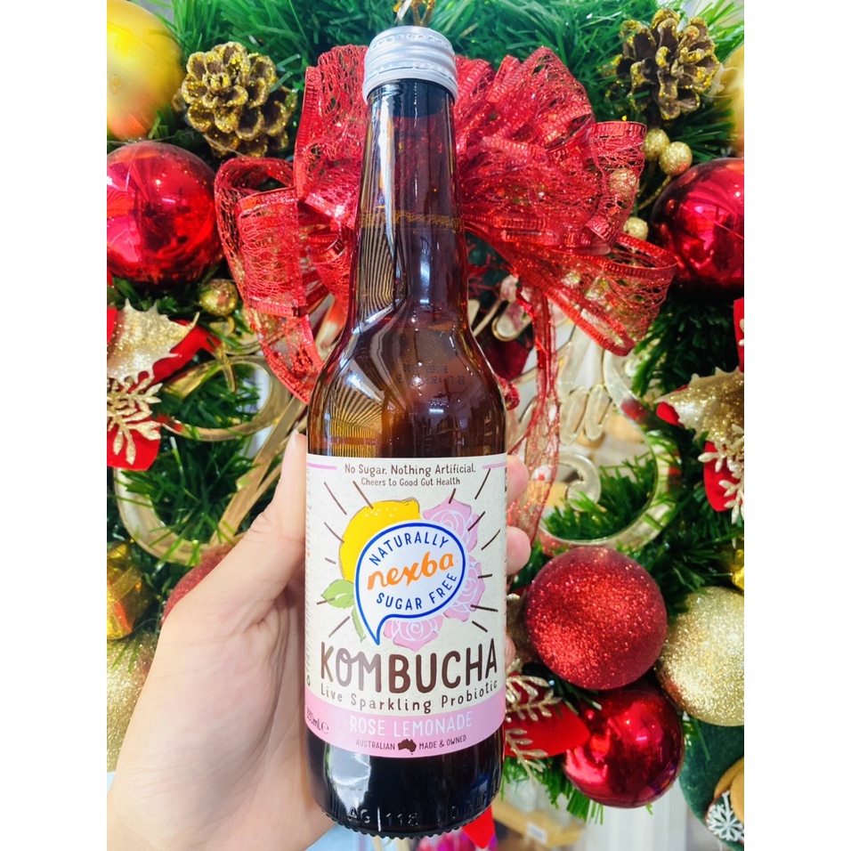 Nước uống lên men Kombucha Nexba các vị 330ml