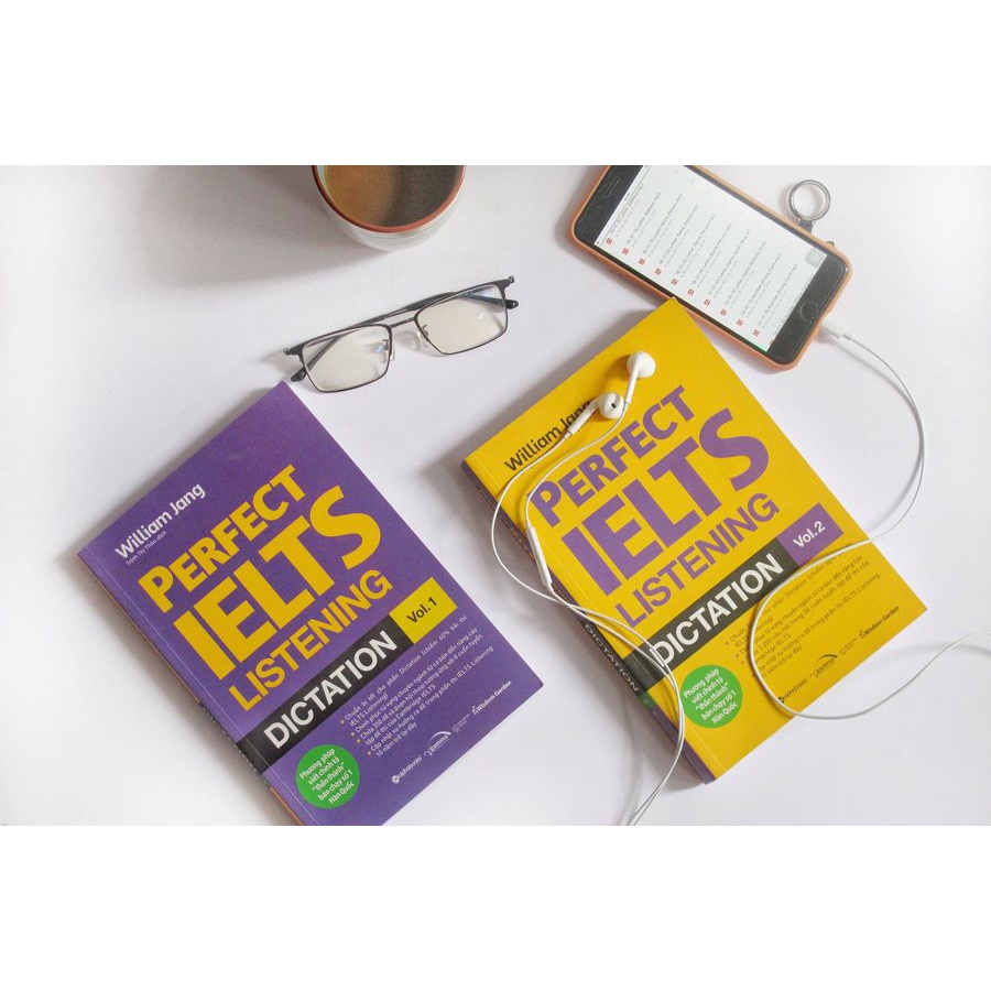 Sách - Combo Perfect Ielts Listening Dictation