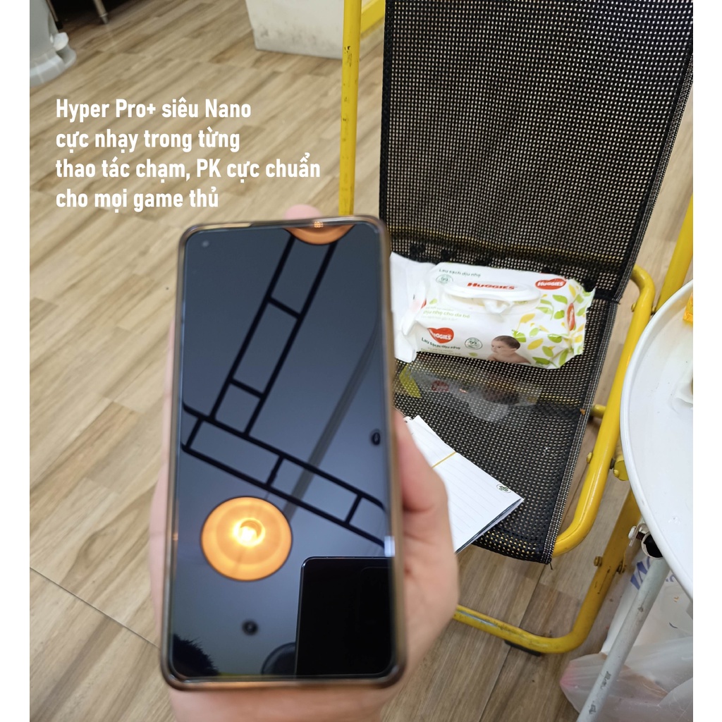 Cường lực Hyper Pro+ siêu Nano không viền bo mép Realme GT Neo 2/ GT Neo 3/ GT2/ GT2 Pro/ GT2 mee/ Q5 Pro