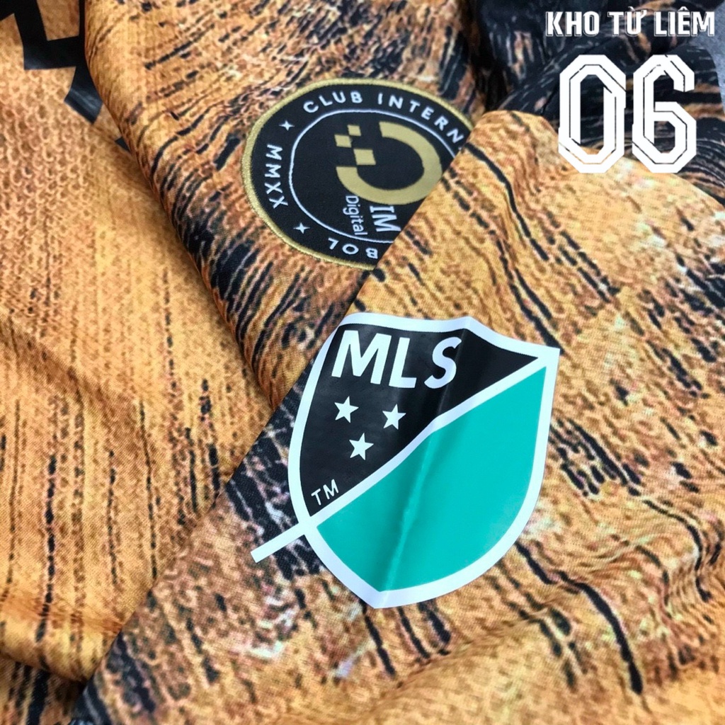 Đồ đá banh - bộ quần áo đá bóng nam ngắn tay Miami chất vải fex thái cao cấp