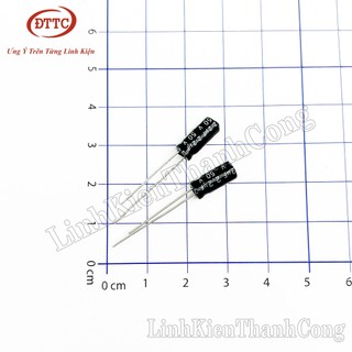 Bộ 100 Chiếc Tụ Hóa 2.2uF 50V (5x11mm)