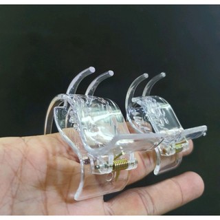 02 kẹp tóc càng cua 3 răng