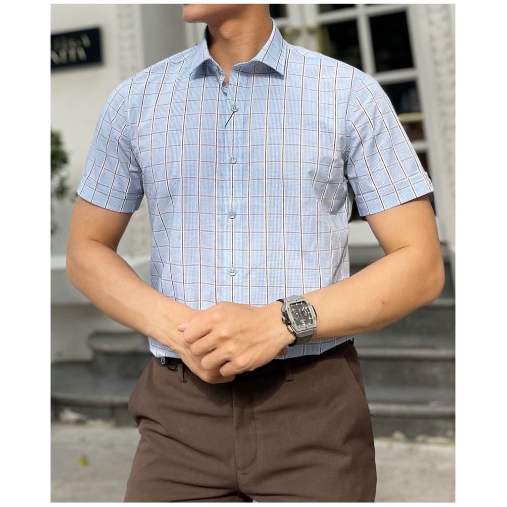 Áo sơ mi nam BELLUNI SLIMFIT trẻ trung năng động - ANS.BPS.BE.206.B7