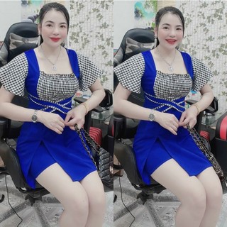 Sét đầm kèm quần đùi dễ thương. tch65