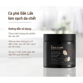 Tẩy Tế Bào Chết Cà Phê COCOON ,200ml