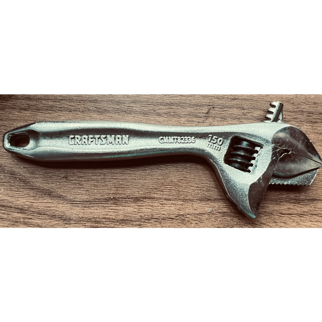 🇺🇸 Cờ lê Craftsman 6” Reversible Jaw Adjustable Wrench CMMT82337 - Thanh lý mới 90% 🇺🇸
