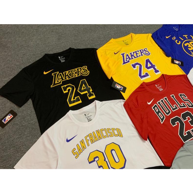 Áo thun thể thao tay ngắn in hình nhiều màu sắc thời trang