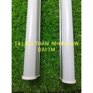 Đèn led liền thân nhôm T4 chiều dài 1m,1m2 dùng trang trí,thắp sáng