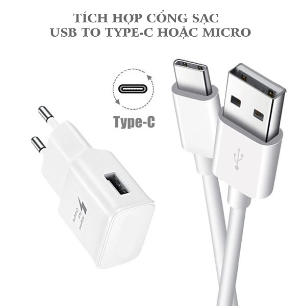 Bộ sạc nhanh 15W Chính hãng, củ sạc 2A cho các dòng điện thoại S8 S9 S10 Note 8 Note 9 A20 A50s A10s - KiKi Shoot | BigBuy360 - bigbuy360.vn