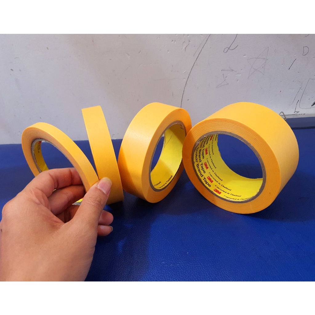 Băng keo giấy cao cấp 3M 244 Masking tape