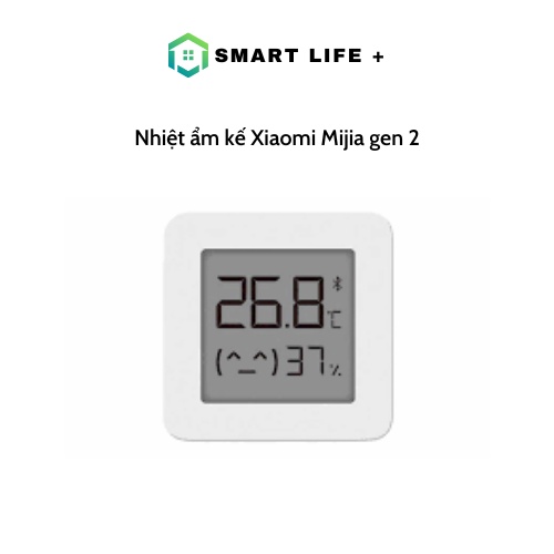 Nhiệt ẩm kế Xiaomi Mijia gen 2 (Mi Temperature and Humidity Monitor 2) - NUN4126GL - Bluetooth