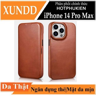 Bao da thể thao chống sốc cho iPhone 14 Pro / 14 Pro Max hiệu XUNDD Gra Series có ngăn đựng thẻ