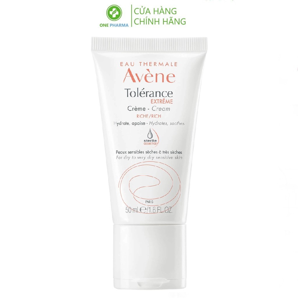 Kem Dưỡng Làm Dịu, Phục Hồi Cho Da Quá Nhạy Cảm Và Dị Ứng Avene Tolerance Cream Extreme 50ml