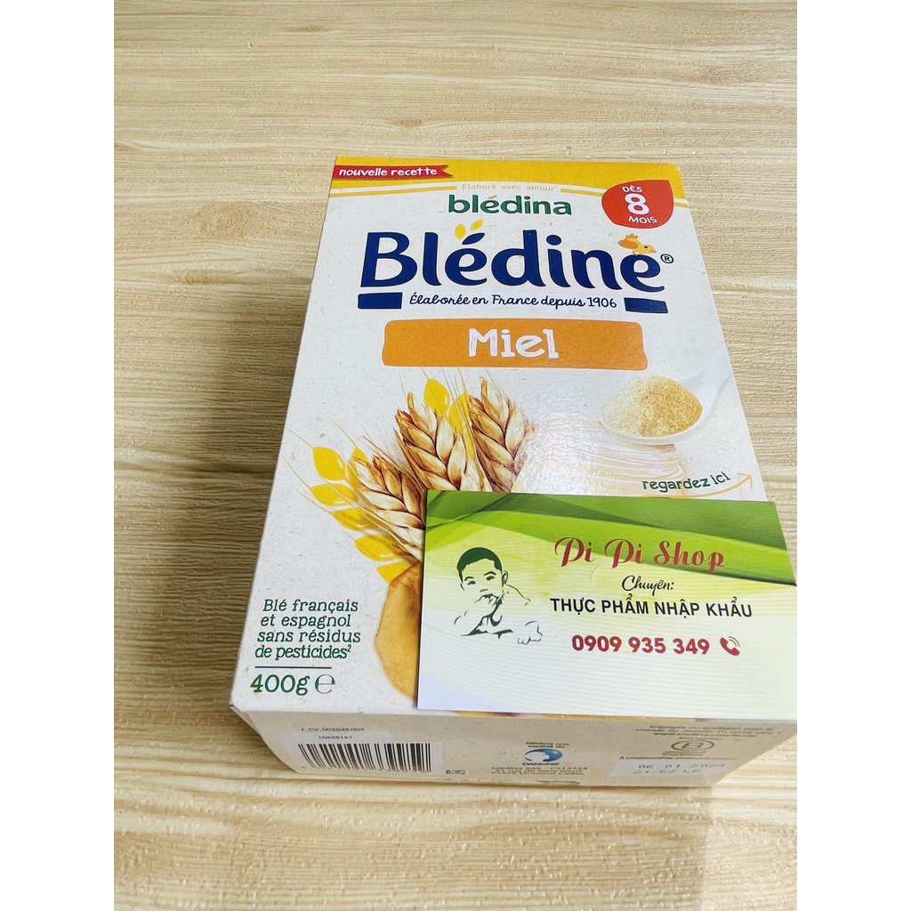 Bột Pha Sữa Bledina Pháp Vị Mật Ong Cho Bé Từ 8 Tháng Tuổi - 400g