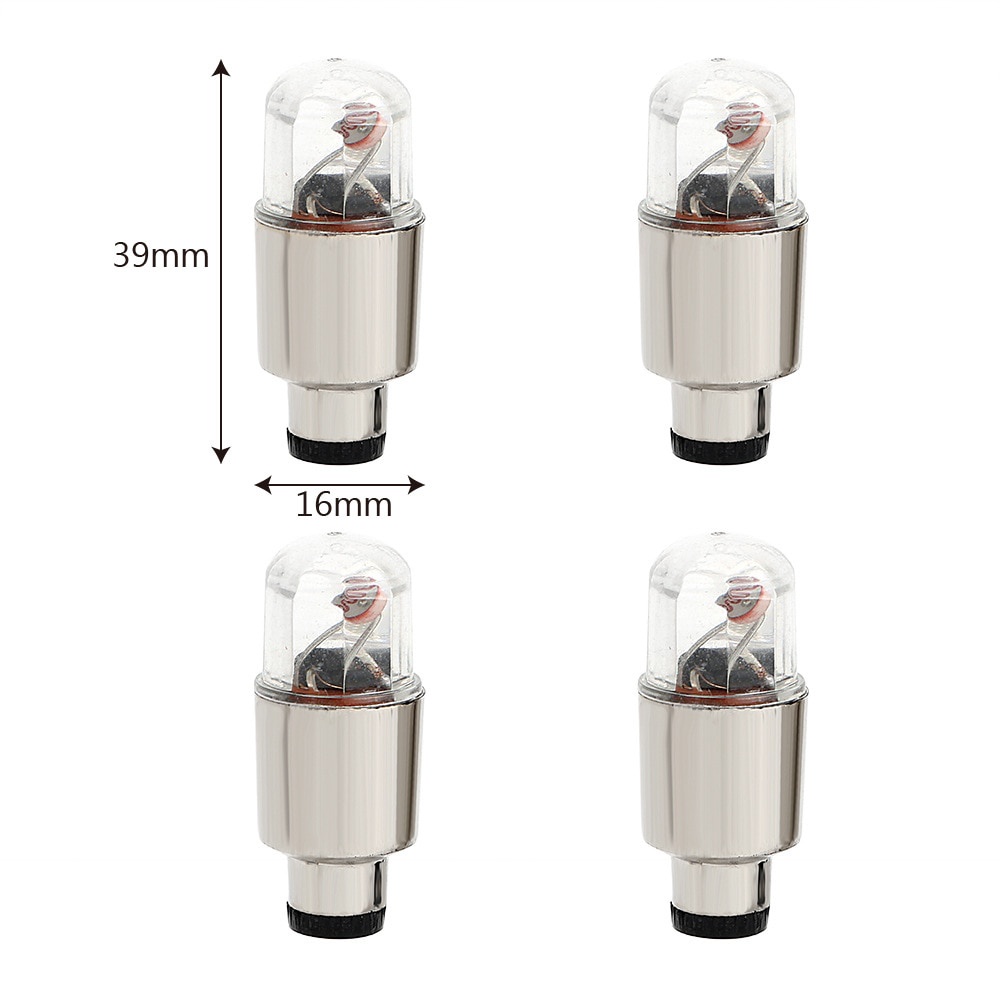1 Đèn LED Gắn Van Bánh Xe Trang Trí