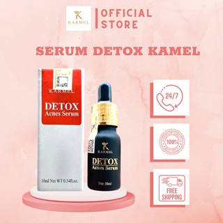 Serum GIẢM mụn Karmel detox 10ml Sạch Mụn Đầu Đen Bã Nhờn, Mờ Vết Thâm Nám Đồng Đều Màu Da