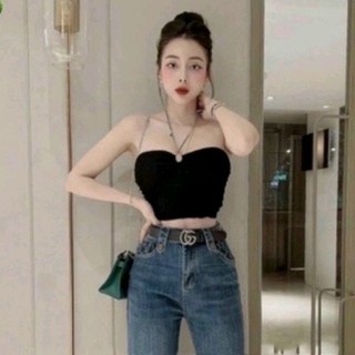 Áo 2 dây xích kiểu đeo cổ có mod ngực PC