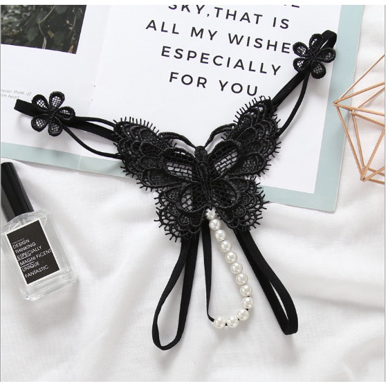 [QL32]Quần lót lọt khe nữ hình bướm đính ngọc | BigBuy360 - bigbuy360.vn