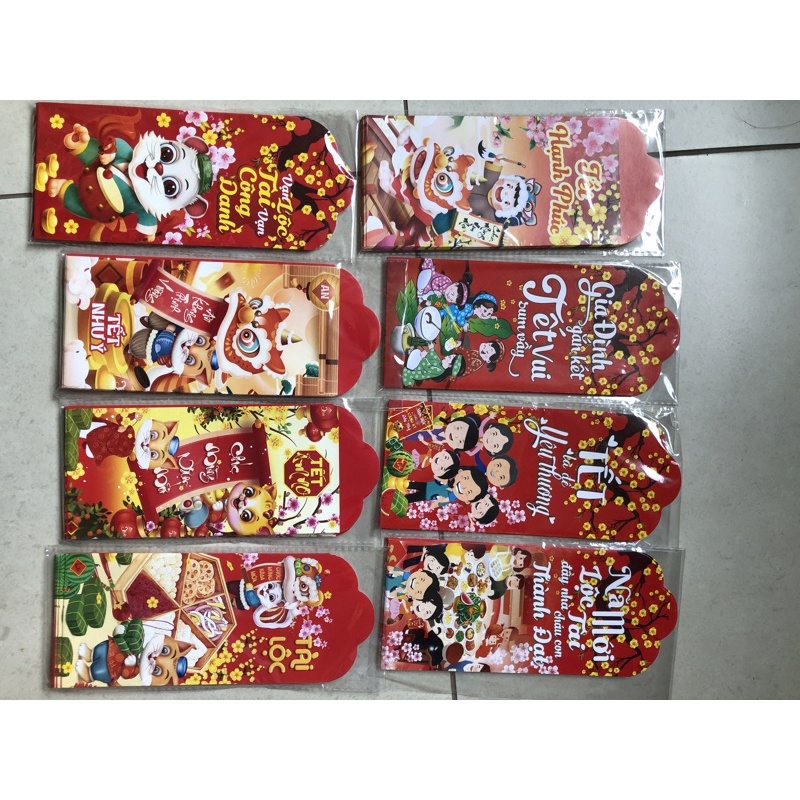 Lì xì Tết 2025 chọn mẫu nt shop