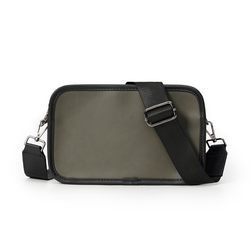 Túi Da Nam DODEN Họa Tiết Caro Dáng Hộp thời trang cao cấp DD38