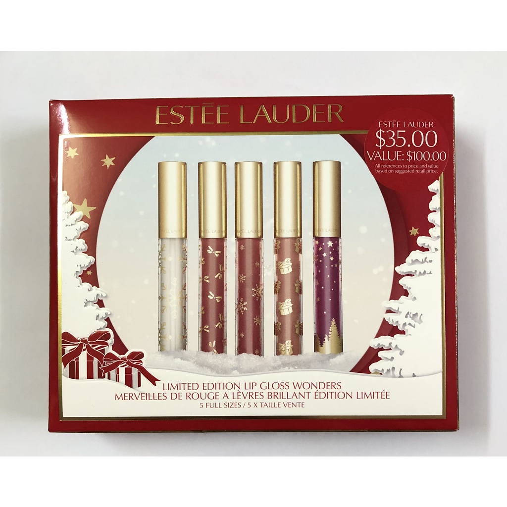 Set son Estee Lauder Limited Edition Lip Gloss Wonders - Mỹ
