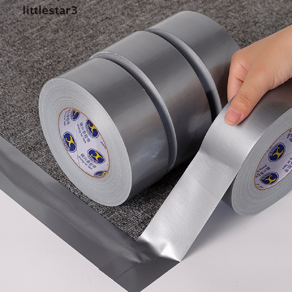 Cuộn Băng Keo 10m Màu Xám / Bạc Siêu Dính Chống Thấm Nước Tiện Dụng