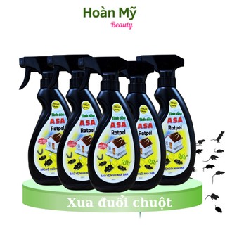 Combo 5 - xua đuổi chuột asa rat repell 350 ml x 5 chai - tinh dầu xua đuổi chuột asa 350ml