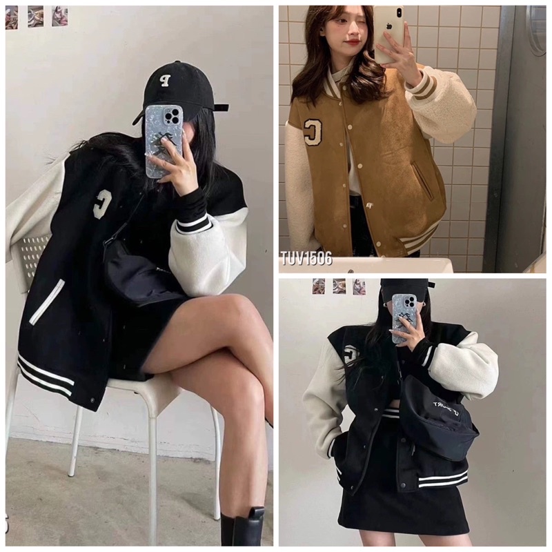🔥🔥FREESHIP🔥ÁO KHOÁC DA LỘN TAY LÔNG CỪU HÀNG HAI LỚP .KÈM ẢNH THẬT CHỤP TREO