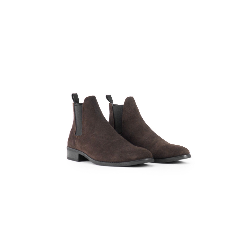 Giày boot FANGY Chelsea Boots SS2 Suede - Dark Brown