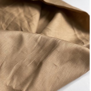 Vải linen - linen tưng be nâu T210