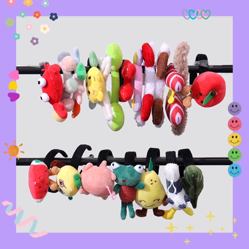 Băng đô cài tóc hình thú siêu cấp cute 🐙 (nhiều mẫu)