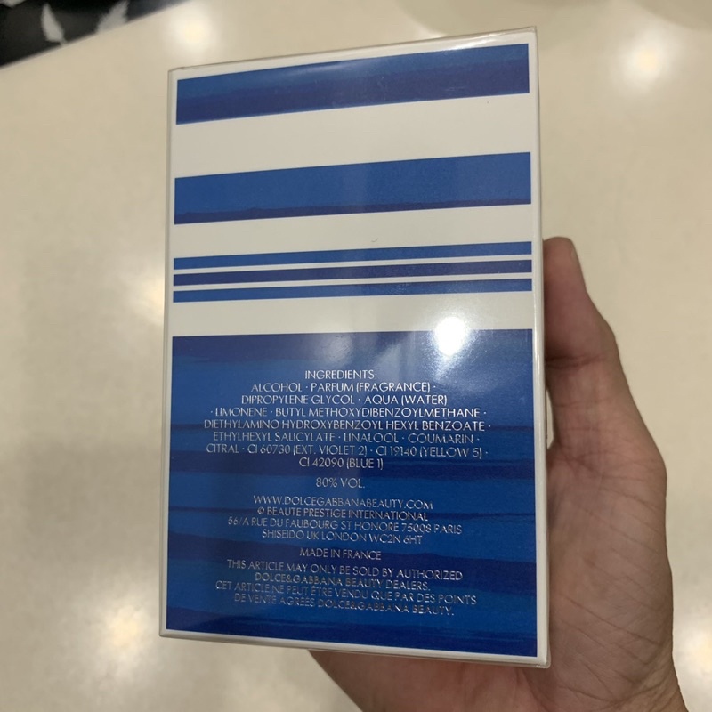 Nước hoa nam D&G Light Blue Italian Love Pour Homme EDT 100ml