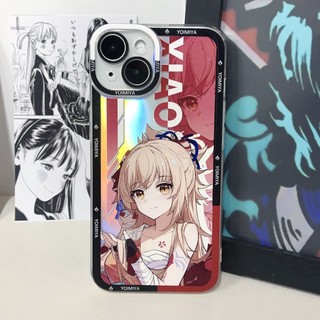 Genshin impact Yoimiya  Ốp Điện Thoại Trong Suốt Chống Sốc In Hình Nữ Hoàng Yoimiya Cho iPhone 14 13 12 11 pro promax x xs xsmax xr 7 8 plus