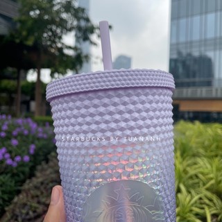 [Chính hãng] Ly Starbucks Studded Iridescent Purple 710ml