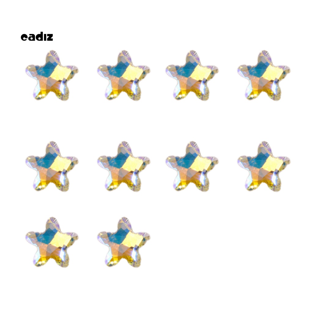 Set 10 Phụ Kiện Đá 3D Lấp Lánh Trang Trí Móng Tay Nghệ Thuật