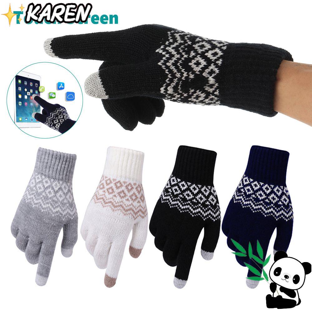 Găng Tay Len Mềm Giữ Ấm Mùa Đông Khi Lái Xe