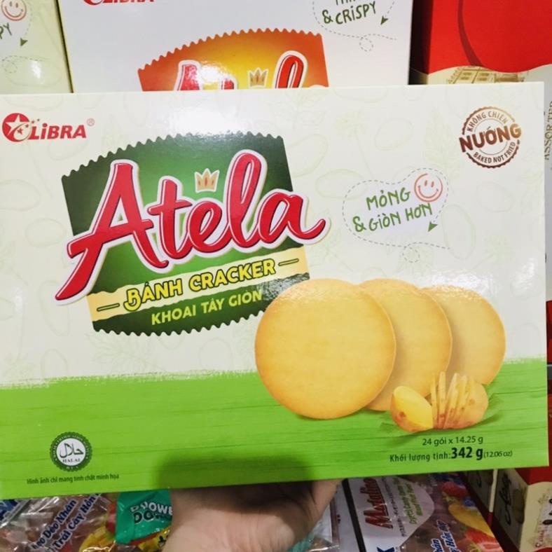 Bánh Quy Giòn Atela Libra Cracker Hộp 150Gr