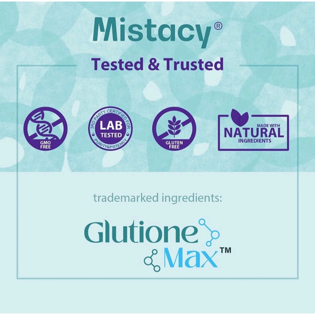 Viên uống trắng da L-glutathione 1500mg giảm thâm mụn, thâm nám, trẻ hóa da, bổ gan toniiq Mistacy sangria