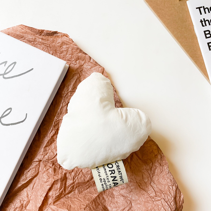 Giá Đỡ Điện Thoại Hình Trái Tim 3d Màu Trắng Đen