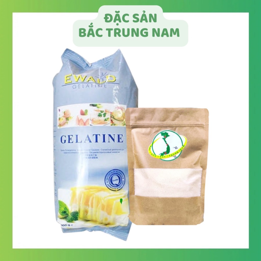 Bột gelatin làm chè khúc bạch 100g