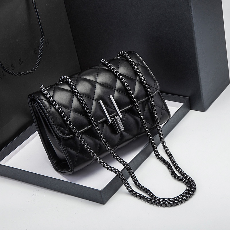 Túi Đeo Chéo Dây Xích Hình Thoi Nhỏ Thời Trang Cho Nữ