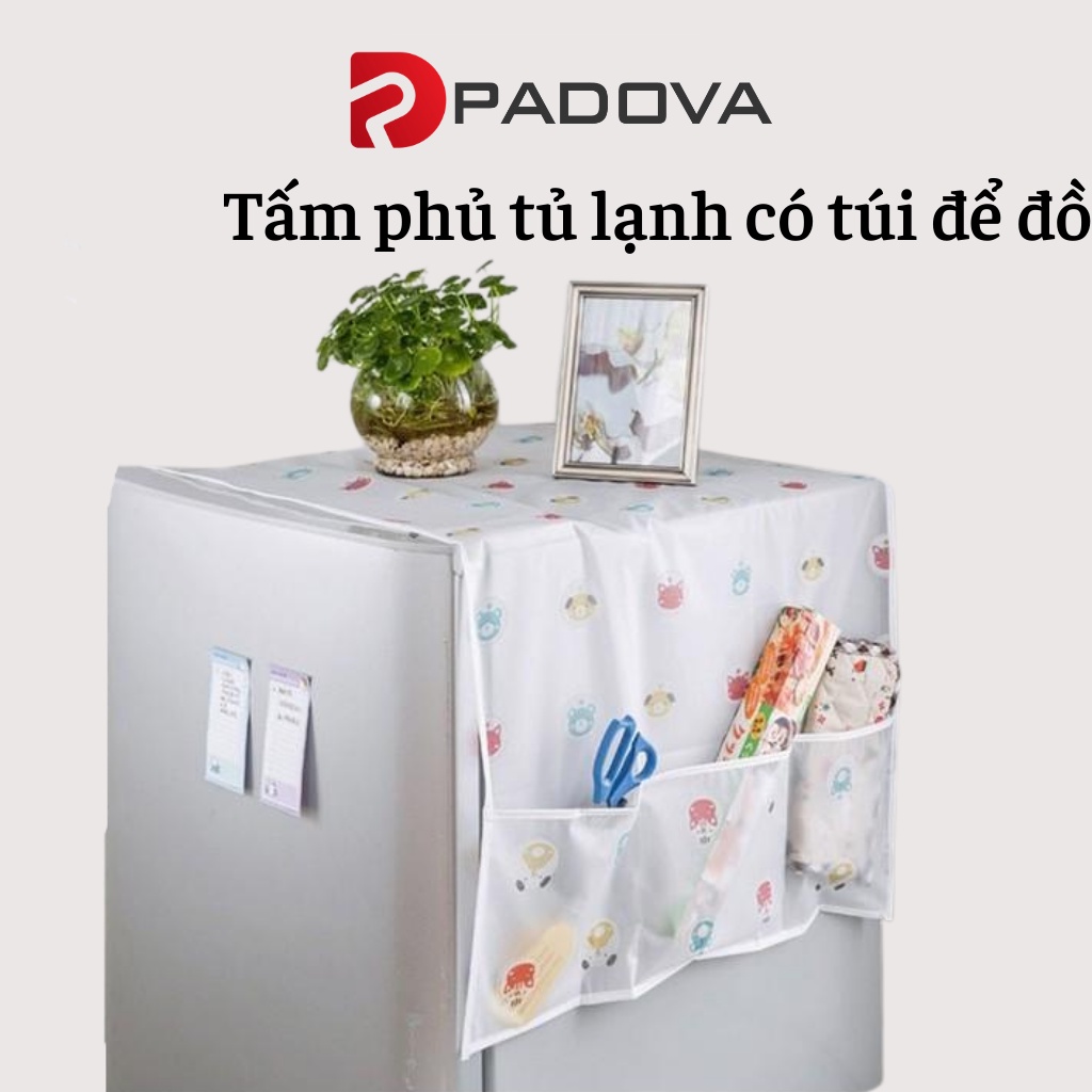 Tấm Che Phủ Tủ Lạnh, Lò Vi Sóng Có Ngăn Để Đồ Hai Bên Tiện Dụng PADOVA 4016