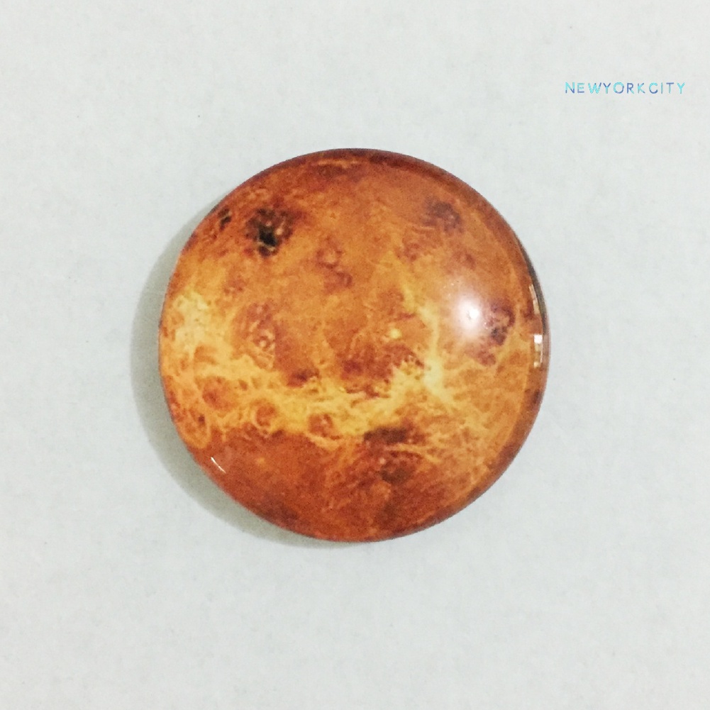 Bộ 12 Miếng Dán Cửa Kính Hình Mặt Trăng Hành Tinh Dùng Trang Trí Tủ Lạnh