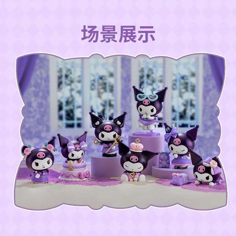 Mô Hình Nhân Vật Sanrio Kuromi Trang Trí Tiệc Sinh Nhật