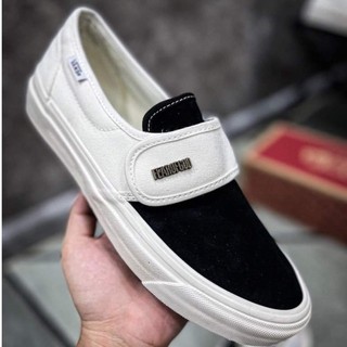GIÀY VANS _FEAR _OF _GOF FOG SLIPON TRẮNG ĐEN HOT TREND DỄ PHỐI ĐỒ FULL BOX BILL.