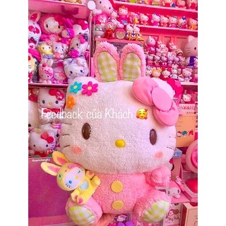 Kitty thỏ lông cừu (màu hồng) size 40cm (size chưa gồm tai)