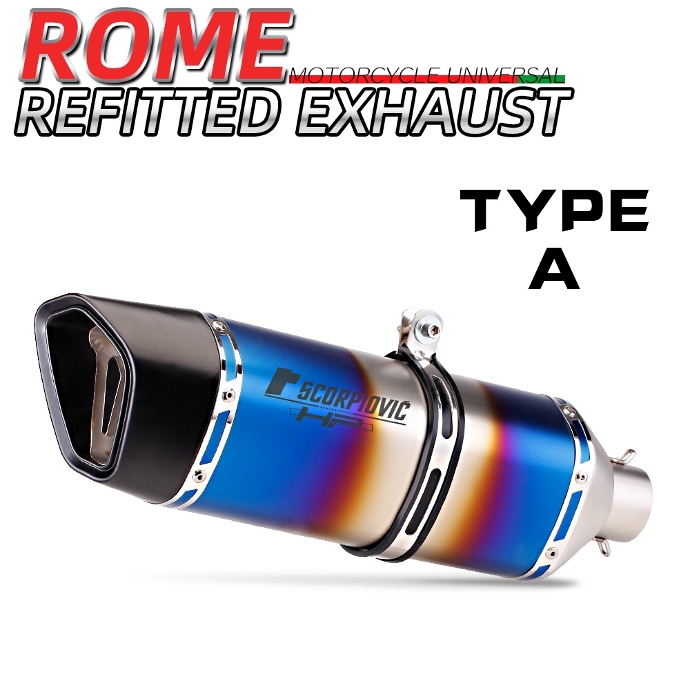 Ống xả phổ thông xe máy 51mm Ống xả SC