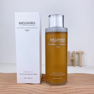 Toner Miguhara dưỡng trắng da 400ml