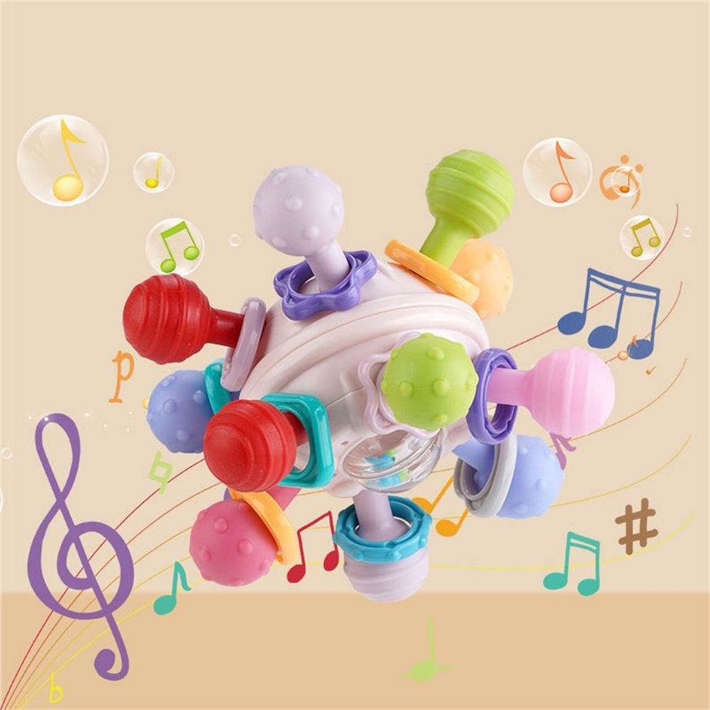 Đồ Chơi Dây Kéo Bằng Silicone Giáo Dục Sớm Cho Bé