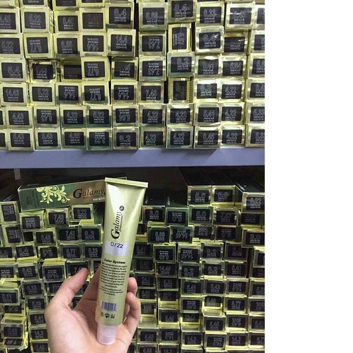 MÀU  NHUỘM GALAMY GALAMY+KARATIN 100ML